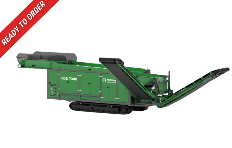 McCloskey Environmental EDS-7000 Tracked Disc Screener
