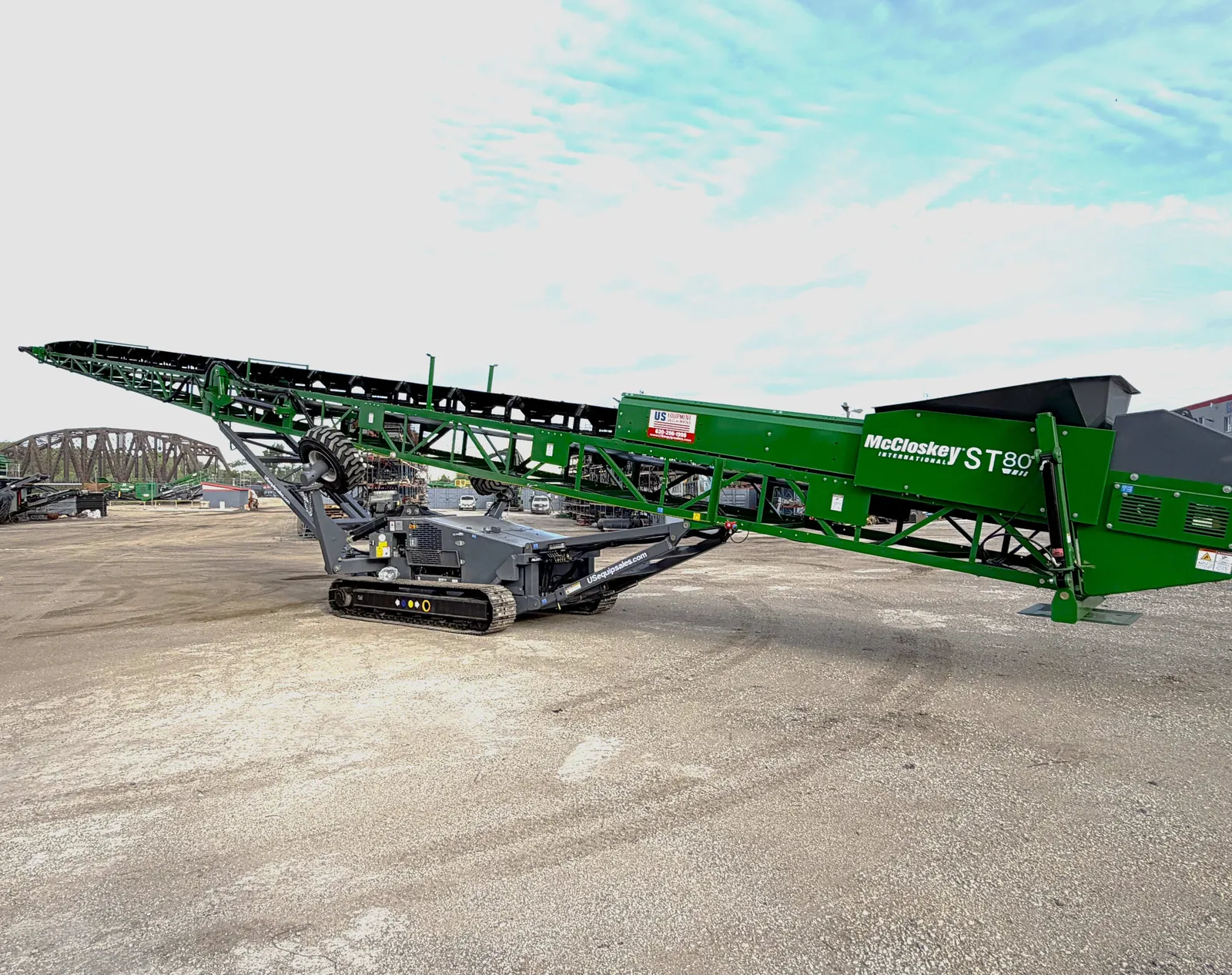 2026 McCloskey ST80T-LA - High Capacity Stacker #S213
